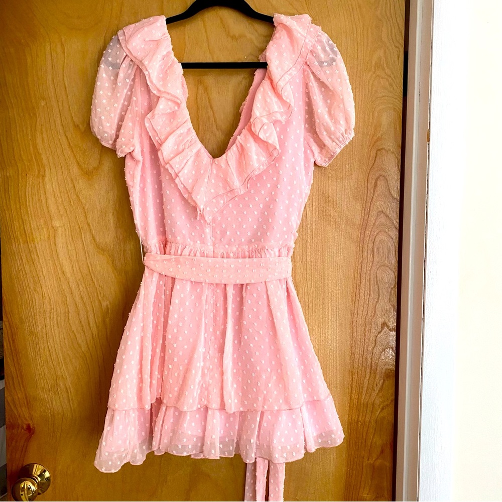 Sugar Thrillz Dolls Kill Pink dress - L